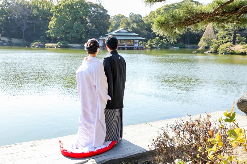 うしろ姿も美しい…