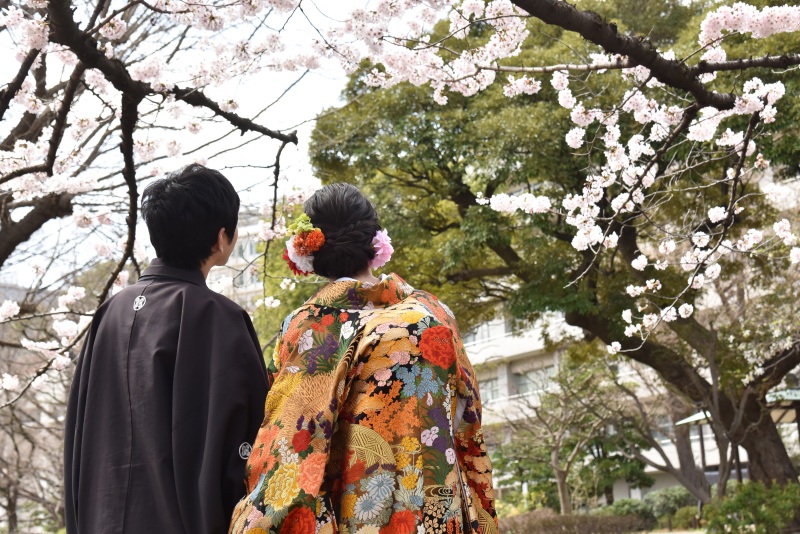 見上げる先には…✿