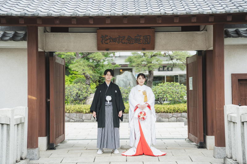 ☆花畑記念公園の門前☆
