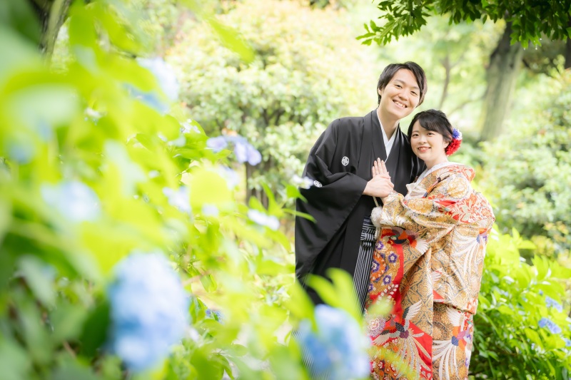 【6月・アジサイ❀】旧安田庭園