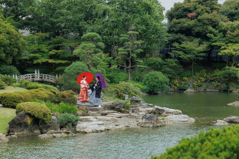 夏の庭園