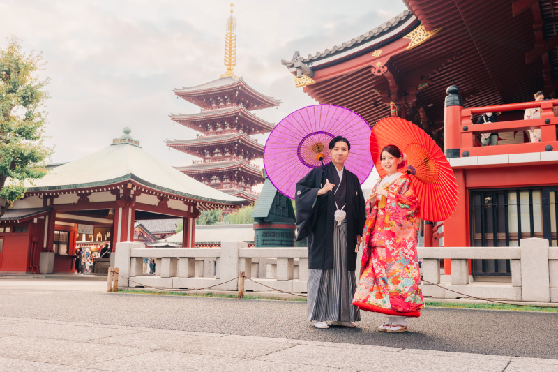 こんな写真も浅草ならでは！