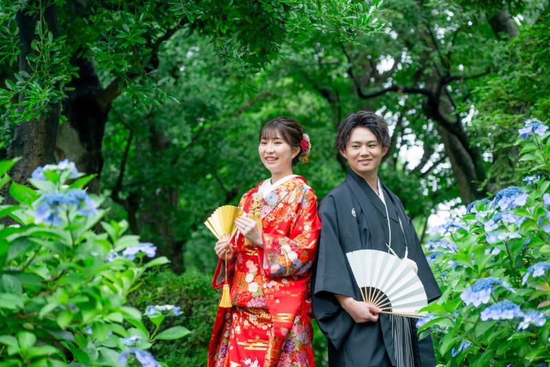 6/11撮影☆旧安田庭園&times;スタジオ