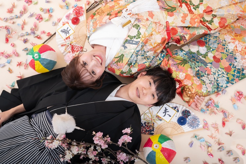 寝ころびショット