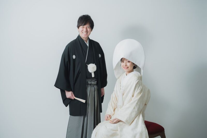 スタジオ白無垢撮影スタート!