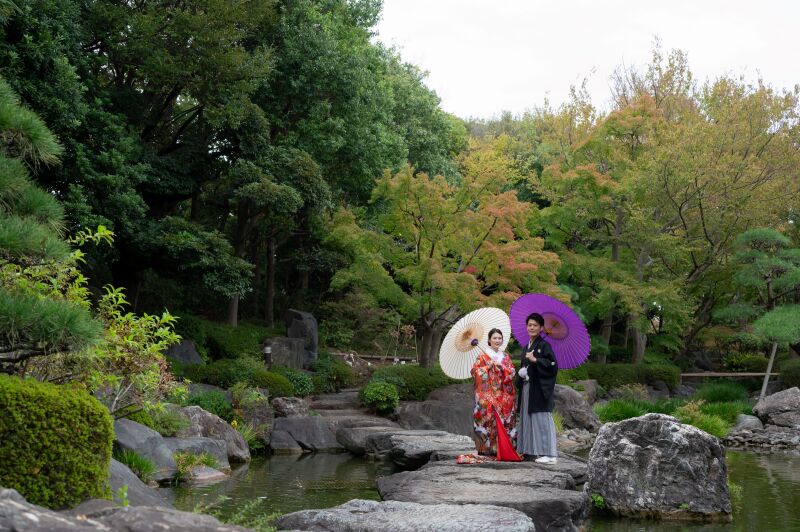 11/11撮影：紅葉直前！花畑庭園＊