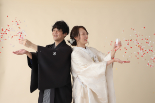 お持込みの小物でふたりらしく♡