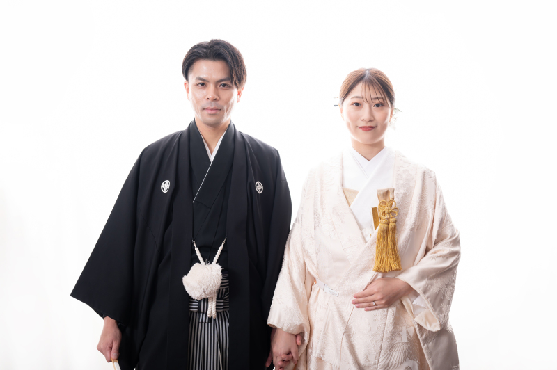 白無垢お色直し×小物チェンジ