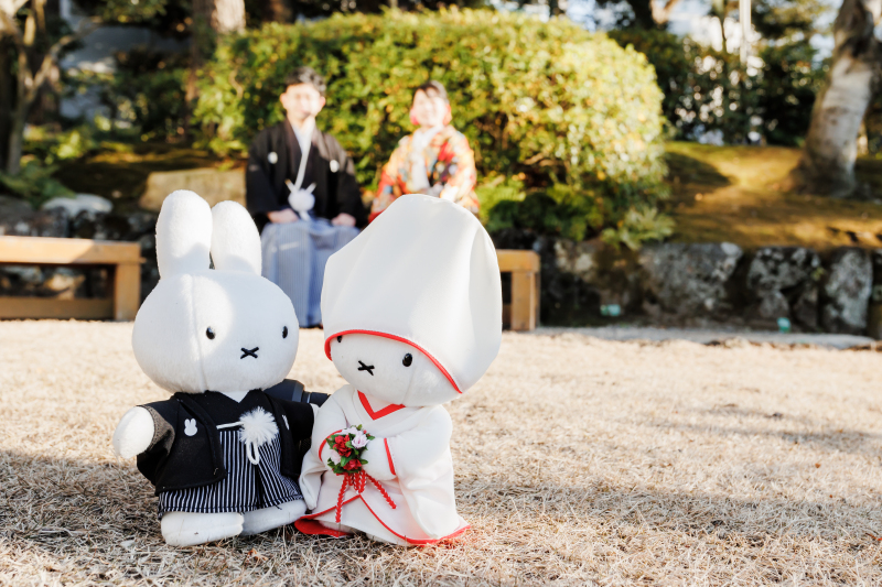 お二人以外もおめかし・・♡？