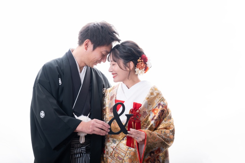 【スタジオ】白無垢も色打掛も叶う弐点プラン♡