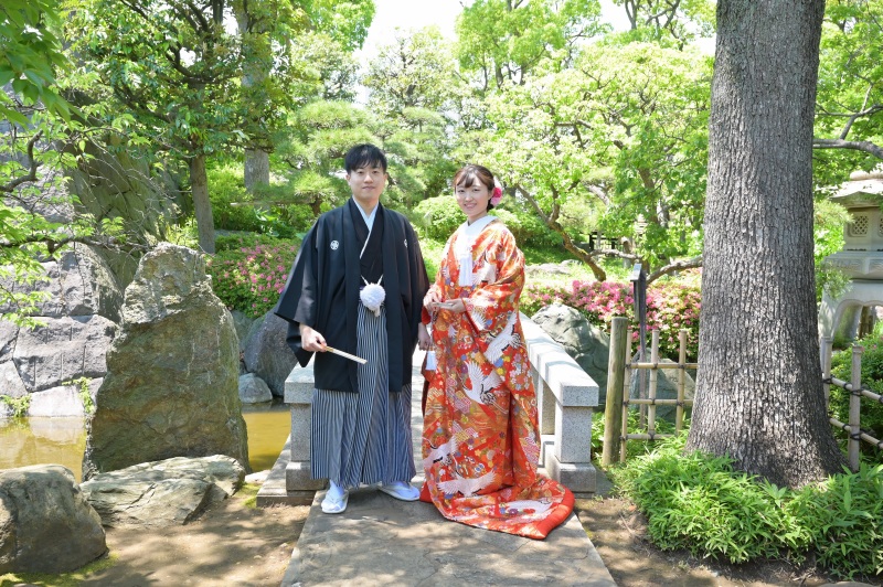 初夏の花畑記念庭園