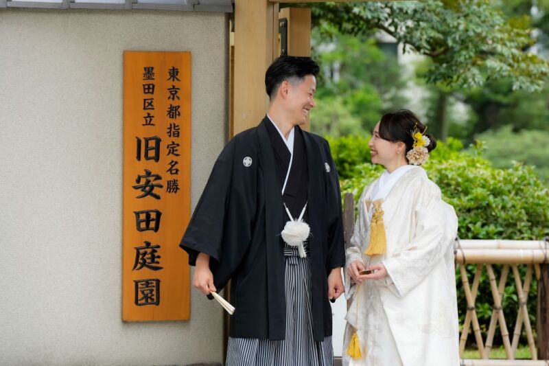 ≪　夏の旧安田庭園　≫