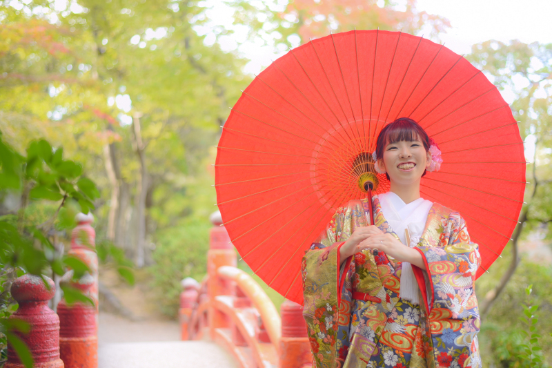 旧安田庭園にて③