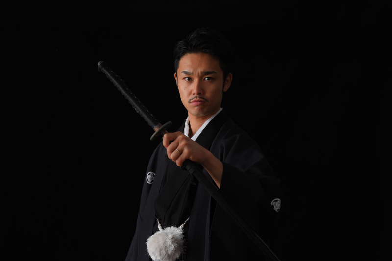 ご新郎様はキリッと！