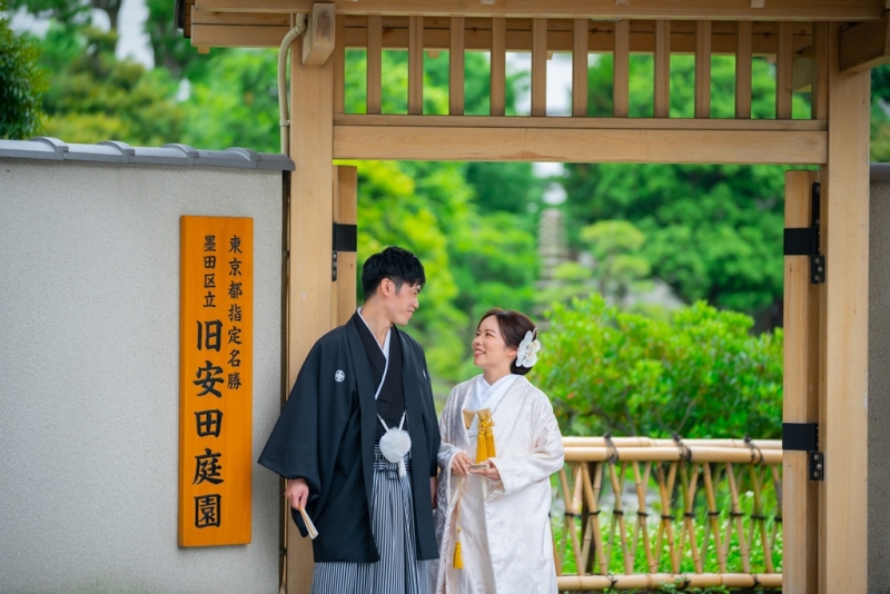 まずは入口から撮影スタート♥