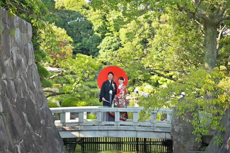 花畑記念庭園でのご撮影♡