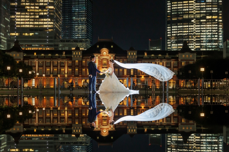 華雅苑　浅草橋本店 _夜景で撮影できる