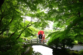 華雅苑　浅草橋店 _和装&times;ドレス（庭園＋葛西臨海公園）