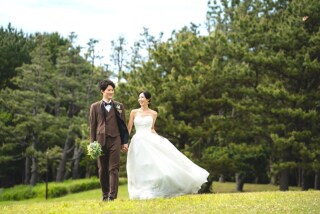 華雅苑　浅草橋店 _和装&times;ドレス（庭園＋葛西臨海公園）