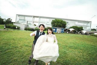華雅苑　浅草橋店 _和装&times;ドレス（庭園＋葛西臨海公園）