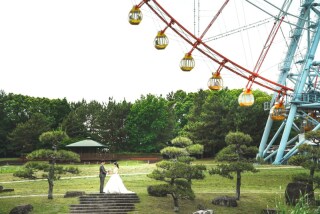 華雅苑　浅草橋店 _和装&times;ドレス（庭園＋葛西臨海公園）
