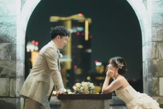 華雅苑　浅草橋本店 _【洋装フォト】東京駅ナイト・花やしき