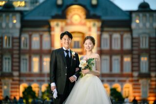 華雅苑　浅草橋本店 _【洋装フォト】東京駅ナイト・花やしき