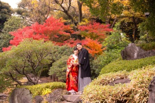 華雅苑　浅草橋店 _【紅葉】色々な庭園