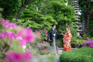華雅苑　浅草橋本店 _【５月～６月：旧安田庭園】ツツジ・紫陽花