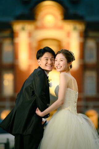 華雅苑　浅草橋本店 _【洋装フォト】東京駅ナイト・花やしき