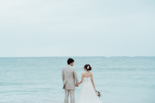 華雅苑　浅草橋本店 _【洋装フォト】海ロケーション