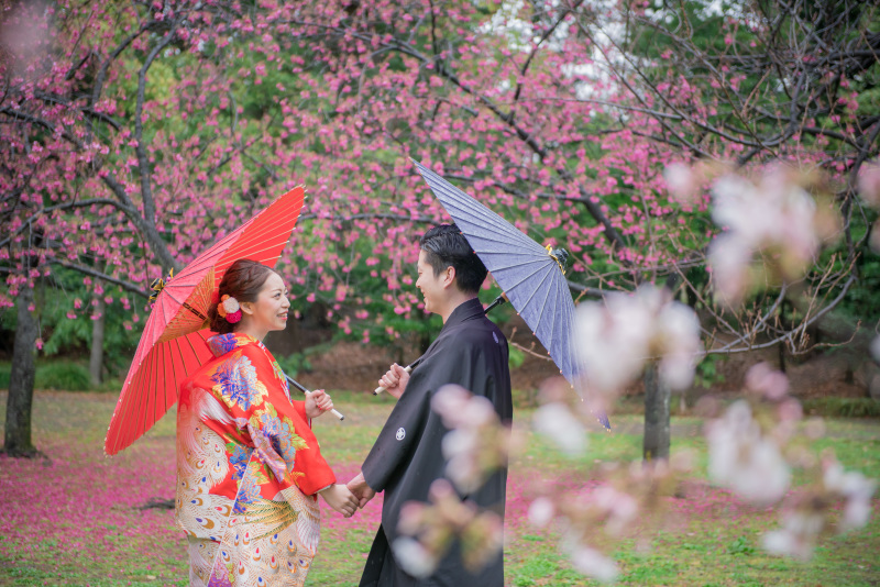 華雅苑　浅草橋本店 _庭園で撮影できる