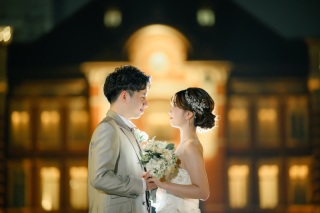 華雅苑　浅草橋本店 _【洋装フォト】東京駅ナイト・花やしき