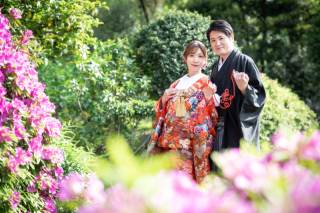 華雅苑　浅草橋本店 _【５月～６月：旧安田庭園】ツツジ・紫陽花