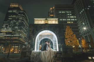 華雅苑　浅草橋本店 _【洋装フォト】東京駅ナイト・花やしき