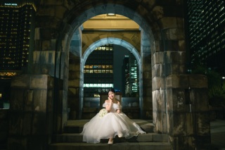 華雅苑　浅草橋本店 _【洋装フォト】東京駅ナイト・花やしき