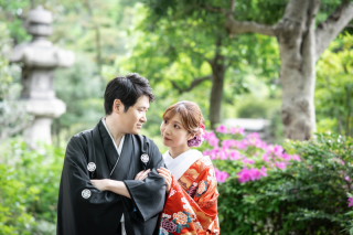 華雅苑　浅草橋本店 _【５月～６月：旧安田庭園】ツツジ・紫陽花