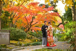 華雅苑　浅草橋店 _【紅葉】色々な庭園