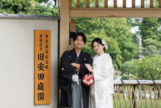 華雅苑　浅草橋店 _和装&times;ドレス（庭園＋葛西臨海公園）