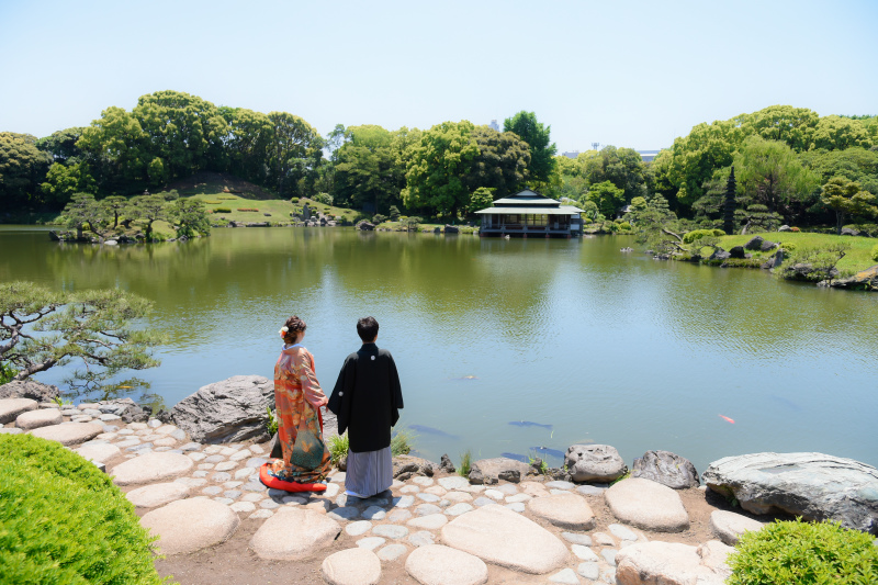 華雅苑　浅草橋本店 _庭園で撮影できる