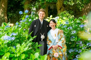 華雅苑　浅草橋本店 _【5月～6月】旧安田庭園　5月はつつじ　5月下旬から紫陽花