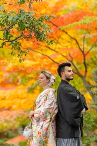 華雅苑　浅草橋店 _【紅葉】色々な庭園