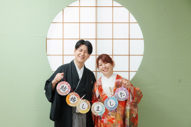 ≪先着15組≫10/1~10/30の期間限定!早割『和装弐点プラン』和装2着・200カット 通常120,000円➡99,000円