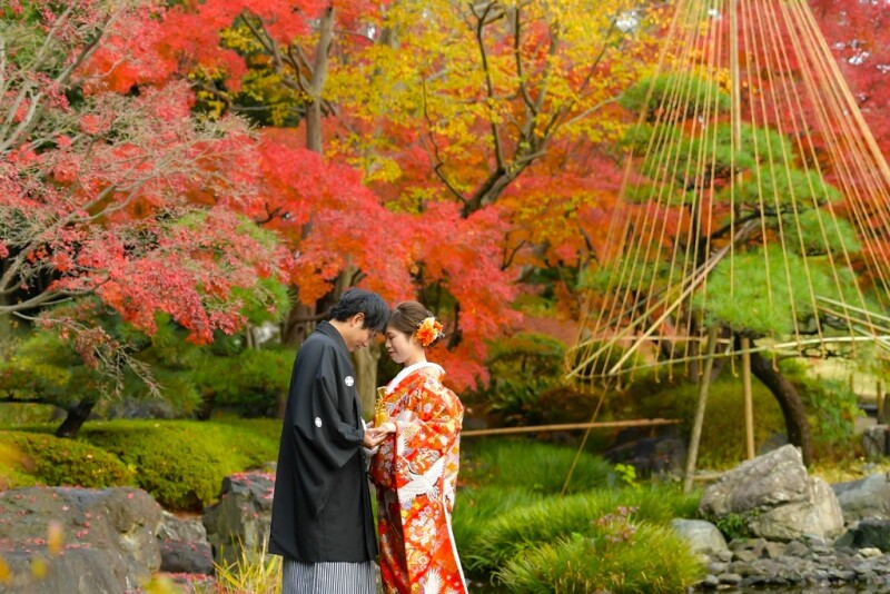 紅葉11月下旬～12月上旬　和装壱点プラン　平日120,000円　土日祝料金22,000円➡11,000円