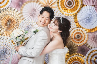 【平日50,000円】『スタジオ 洋装 壱点プラン』データ80枚+和装1着＋新婦ヘア＆メイク付き