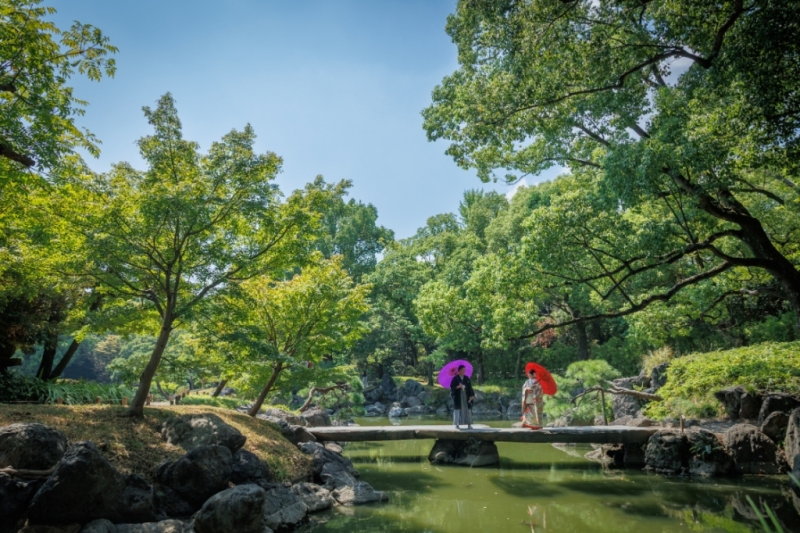 【7/1~8/16】特典付き!summerキャンペーン✨旧安田庭園+スタジオロケの2か所で撮影♡『壱点プラン』