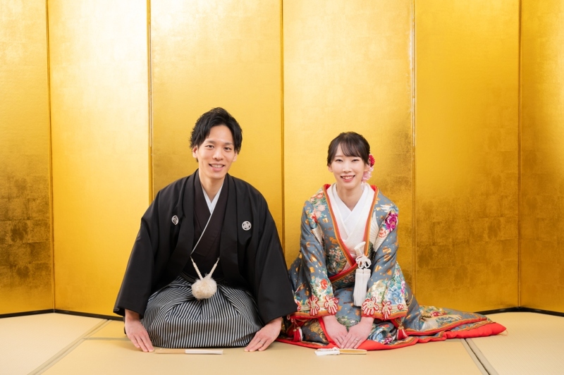 【平日50,000円】家族も一緒に撮影OK♡『スタジオ壱点プラン』データ80枚+和装1着+新婦ヘア&メイク付き