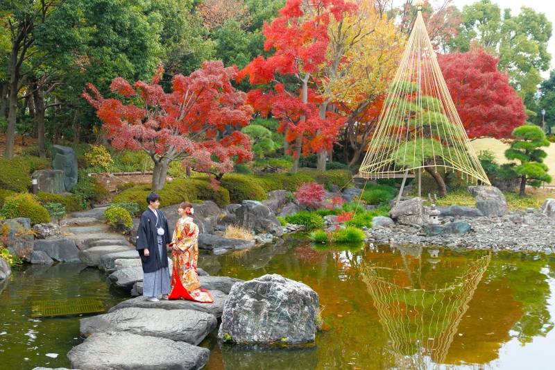 紅葉11月下旬～12月上旬　和装壱点プラン　平日120,000円　土日祝料金22,000円➡11,000円