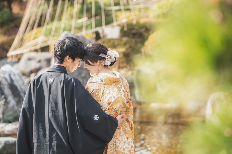 【2/15までの土日祝限定】早割22,000円OFF価格✨　花畑記念庭園で撮影♡『壱点プラン』　和装1着／データ130枚納品