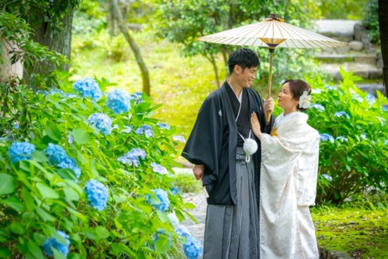 【月上旬限定★83,000円】ウェルカムボード付き✨旧安田庭園『壱点プラン』　和装1着／データ130枚納品